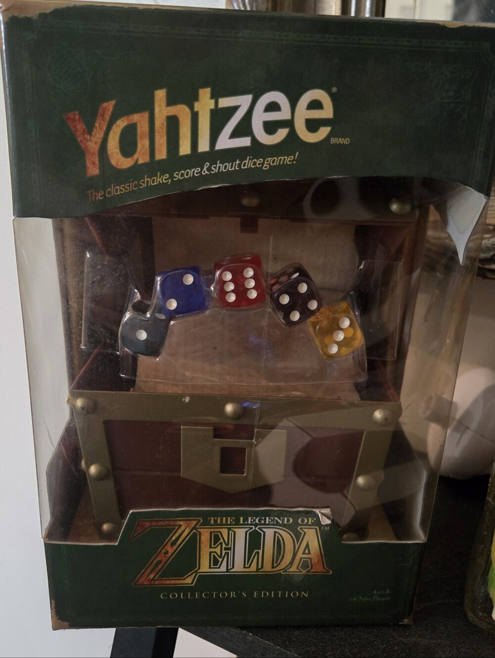 Yahtzee The Legend of Zelda Collector's Edition Dice Game - Multicolor Dice